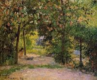 Pissarro, Camille - The Garden in Spring, Eragny